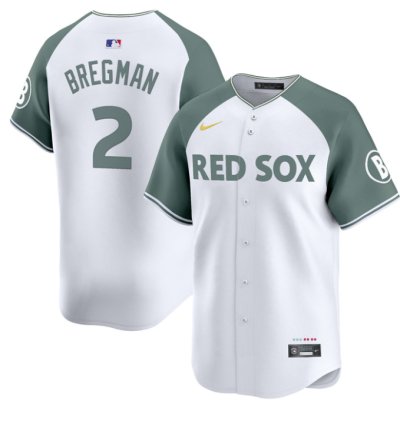 Alex Bregman Jersey #2 Boston Red Sox 2025 City Connect Vapor Premier Limited Stitched Alternate