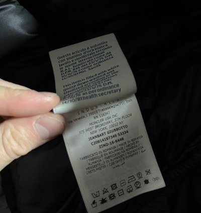 Moncler Jeanbart down jacket