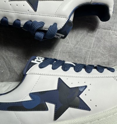 BAPE SKULL STA WHITE NAVY