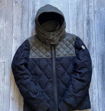 Moncler Labastide Wool Puffer Jacket
