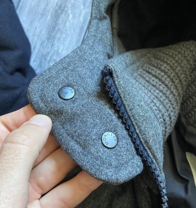 Moncler Labastide Wool Puffer Jacket