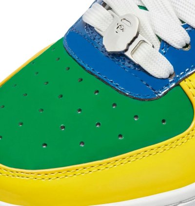 BAPE STA 1 BRAZIL JAMAICA GREEN BLUE YELLOW SIZE 11