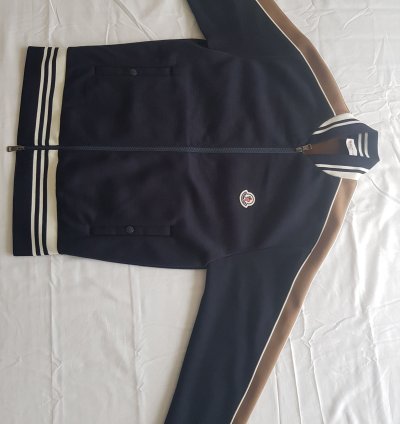 MONCLER LOGO TRACK JACKET- CARDIGAN