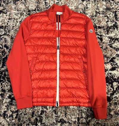 Moncler Maglia Cardigan Jacket size XL (Fits Like Large)