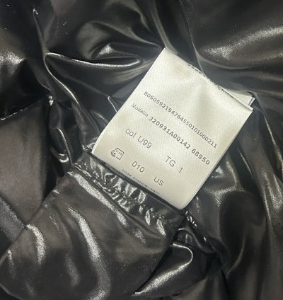Moncler Maire Short Down Jacket Black
