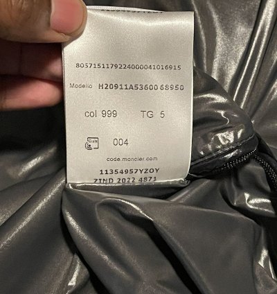 Moncler Maya Black Down Jacket