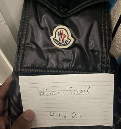 Moncler Maya Black Down Jacket