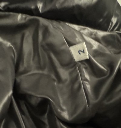 Moncler maya black puffer jacket