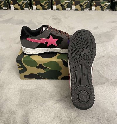 BAPE STA 2 BLACK PINK SIZE 11