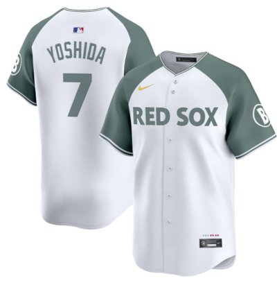 Masataka Yoshida Jersey #7 Boston Red Sox 2025 City Connect Vapor Premier Limited Stitched Alternate