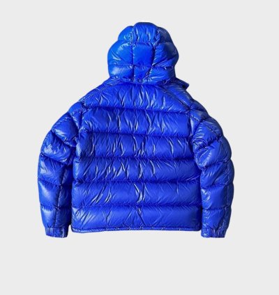 Moncler Maya Giubbotto Blue Jacket Size 5