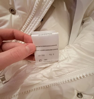 Moncler Maya Jacket 70 Anniversary Limited Edition White
