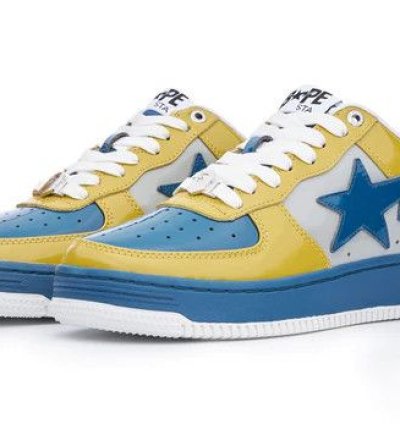 BAPE STA 2 YELLOW BLUE SIZE 13