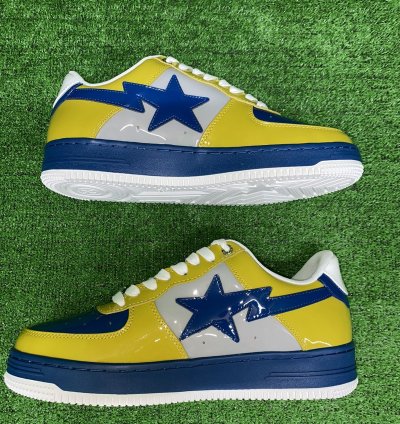 BAPE STA 2 YELLOW BLUE SIZE 7
