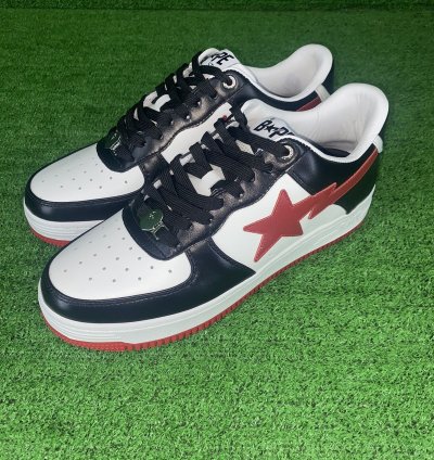 BAPE STA 3 BLACK RED SIZE 9