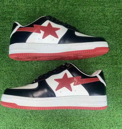 BAPE STA 3 BLACK RED SIZE 9