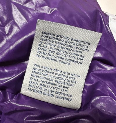 Moncler Maya mens puffer jacket Purple size 6 2XL 3XL XXL