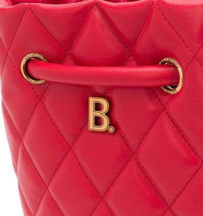 Balenciaga Small B Quilted Bucket Bag