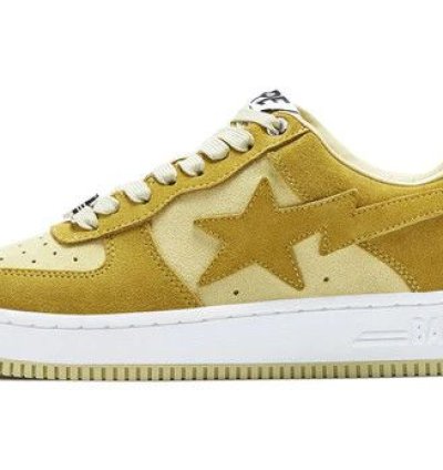 BAPE STA 3 SUEDE BEIGE SIZE 8