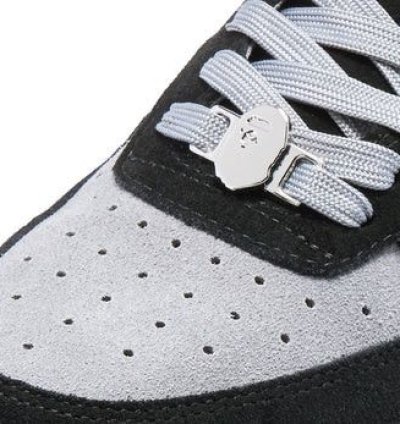 BAPE STA 3 SUEDE BLACK SIZE 7