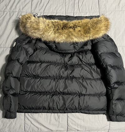 Moncler Mayaf Down Puffer Jacket Size 3 Black