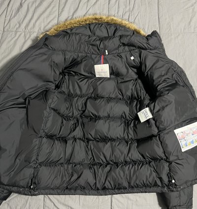 Moncler Mayaf Down Puffer Jacket Size 3 Black