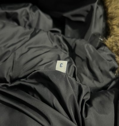 Moncler Mayaf Down Puffer Jacket Size 3 Black
