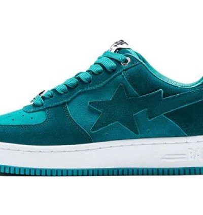 BAPE STA 3 SUEDE GREEN SIZE 12