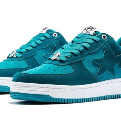 BAPE STA 3 SUEDE GREEN SIZE 12