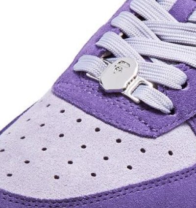BAPE STA 3 SUEDE PURPLE SIZE 12