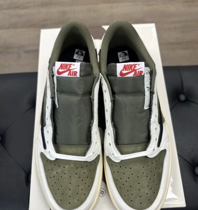 Air Jordan 1 Retro Low Og Sp Travis Scott Medium Olive