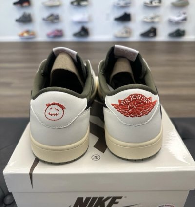 Air Jordan 1 Retro Low Og Sp Travis Scott Medium Olive