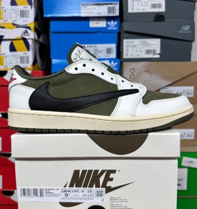Air Jordan 1 Retro Low Og Sp Travis Scott Medium Olive
