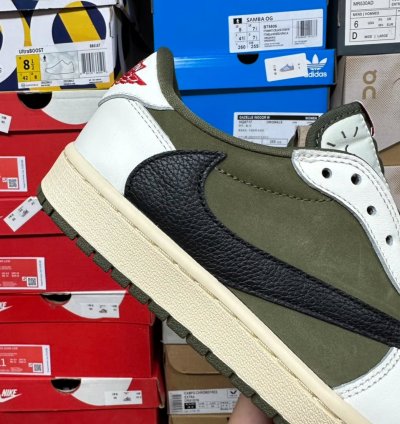 Air Jordan 1 Retro Low Og Sp Travis Scott Medium Olive