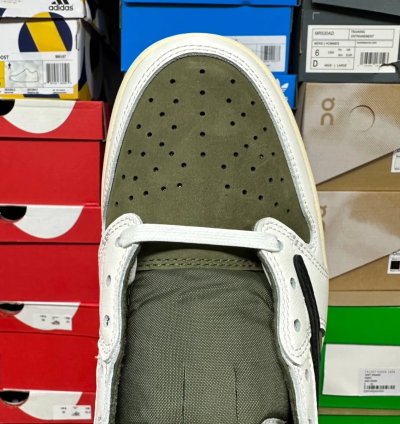 Air Jordan 1 Retro Low Og Sp Travis Scott Medium Olive