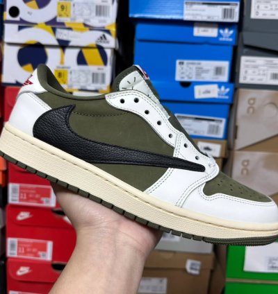 Air Jordan 1 Retro Low Og Sp Travis Scott Medium Olive