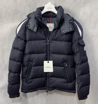 Moncler Montgenevre Jacket Navy Size 3