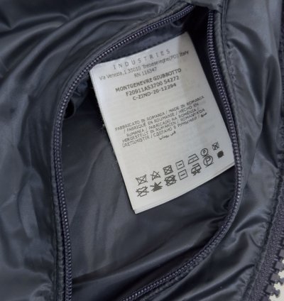 Moncler Montgenevre Jacket Navy Size 3