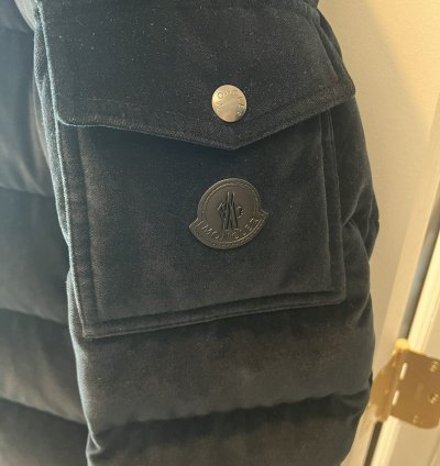 Moncler Navy Armorique Down Jacket