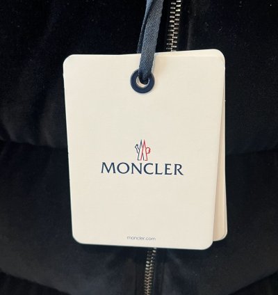 Moncler Navy Armorique Down Jacket