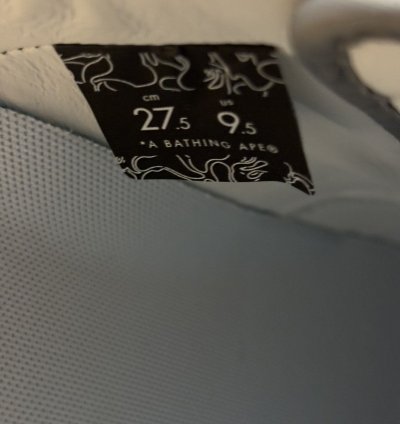 Bape Sta 4 Silver Grey