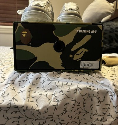 Bape Sta 4 Silver Grey