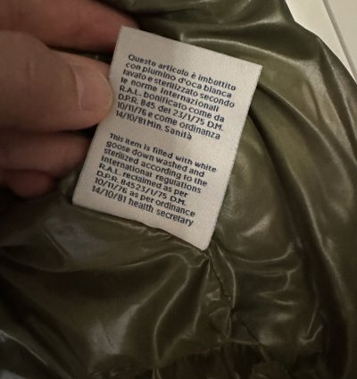 Moncler Orange Maya Winter Jacket Size Xlarge 4