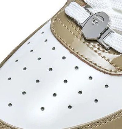 Bape Sta 6 Patent Beige Size 11