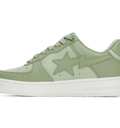 Bape Sta 9 Green Sneakers