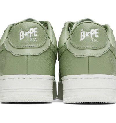 Bape Sta 9 Green Sneakers