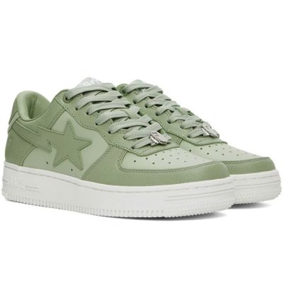 Bape Sta 9 Green Sneakers