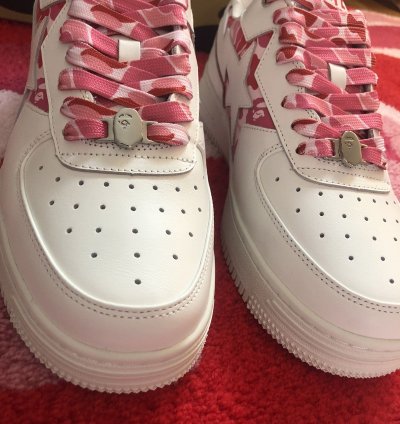 Bape Sta Abc Camo Pink