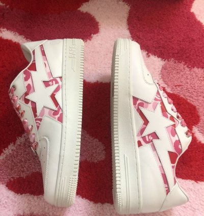 Bape Sta Abc Camo Pink