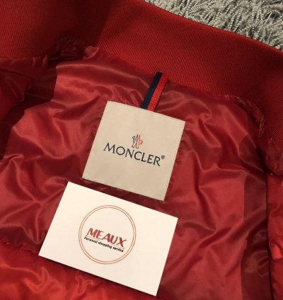 Moncler Red Robert Jacket Bomber Puffer Maya Montgenevre 3